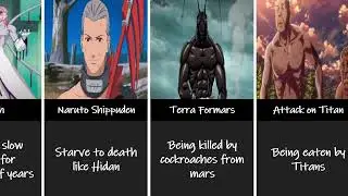Horrible Ways to Die in Anime