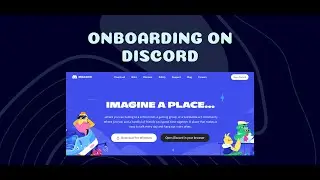 Onboarding on Discord