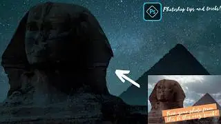 Turn your photo from day to night using match color in Photoshop!
