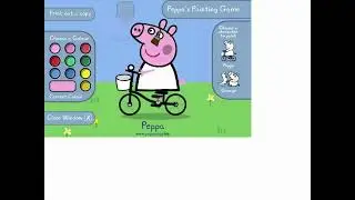 Peppa Pig flash website in 2005