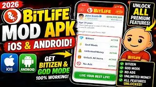 Bitlife Hack/MOD APK iOS & Android - How to Get Bitlife Free Bitizen and God Mode Tutorial