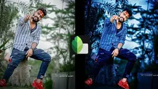 snapseed background editing||snapseed colour editing||dark Blue editing snapseed