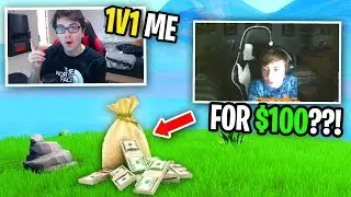I challenged a TTV to 1v1 for $100 and this happened... (he accepted)