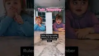 Twin Telepathy test trend! 
