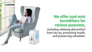 Humidifiers for Bedrooms | Cool Mist Humidifier | Ultrasonic Humidifier | Portable Humidifier