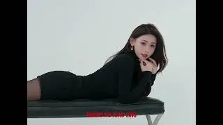 Asian Fashion Beauty: Sexy & Stunning in Black Stockings!