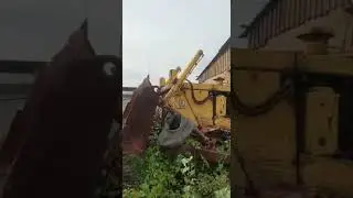 Запуск двигателя бульдозер Б10М 2005 г. в., купили с торгов по банкротству