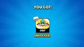 BRAWL STARS NEW SHARKTOOTH COLT PIN