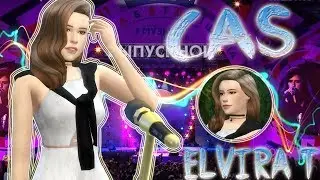 CAS♔СОЗДАНИЕ ELVIRA T В СИМС 4♔