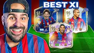 I Used Barcelona's BEST XI of All Time