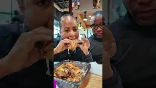 We tried LOBSTER egg rolls #shortsvideo #eggrollstreetfood