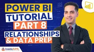 Relationships In Power BI Desktop | Data Preparation | Power BI For Beginners Part 8