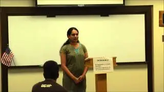 Toastmaster Minute - Shanthi Vidali 04292013