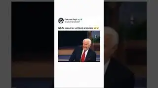white pastor acting like a black pastor #watch