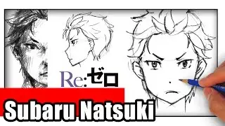 How to Draw Subaru Natsuki from the Anime Re: Zero