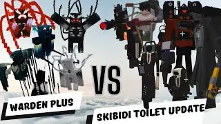 Skibidi Toilet Update V.19.1 Vs Warden Family | minecraft addon @minecraftstreet