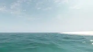 Free Creative Commons Video: Lagoon and Sand Bank Footage