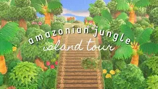 Amazonian Jungle Island Tour | Animal Crossing: New Horizons