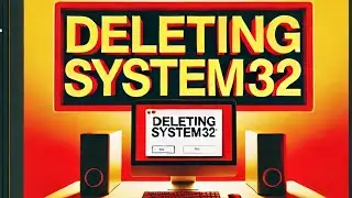 Deleting System32 on real hardware: How long untill the system crashes?
