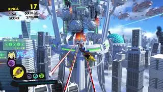 Sonic Forces (PS4): Stage 24 - Null Space (Metropolis) - Speed Run (