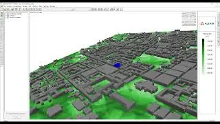 Virtual Drive Test using WinProp