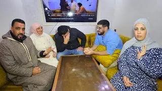 محسن ما قدرش على فراق والديه.