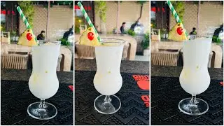 how to make pinacolada | classic pinacolada ||easy drinks || #thebartenderaaki