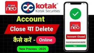 Kotak securities account close online | Kotak neo demat account band kaise kare 2024 me