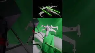 BTS of LEGO Starwars battle filmed using Cinebot Mini robot