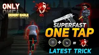 [FREE FIRE] Only One Tap On Desert Eagle  In Free Fire || Free Fire Only One Tap Setting And Tricks