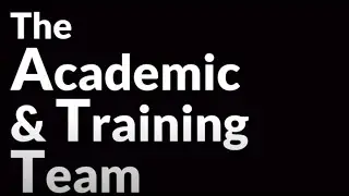 Meet the Academic & Training Team!