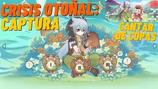 EVASIÓN EN LA GRANJA | EVENTO CANTAR DE COPAS: CRISIS OTOÑAL - CAPTURA | Genshin Impact 3.1 