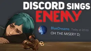 DISCORD Sings Enemy - Imagine Dragons #shorts