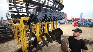 НОВИНКА 2024 від Агрокуб - Дисковий Лущильник 4.2м General (причіпний/розкладний)