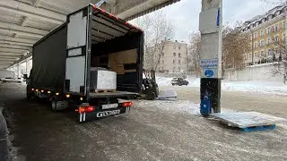Сборный груз для ТК .  3 точки загрузки и 1 выгрузка.