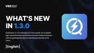 [English] What's New in 1.3? QuikSearch Just Got Even Better! 🚀