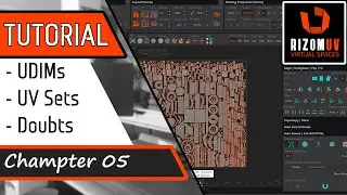 [PASO A PASO] RizomUV Curso GRATUITO, UDIMs y UVSets.05