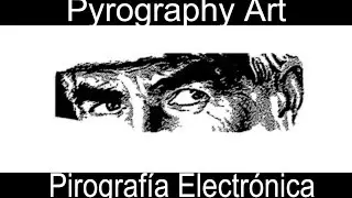 Sam Elliott #pirografía digital uso de #inteligencia artificial. #tizonarte #artecnc #gcodeart