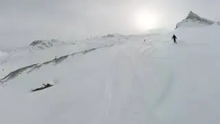 Hintertux off pist 360 VR part 11