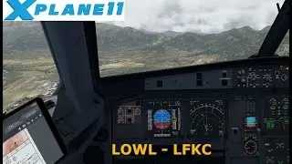 LFKC Circling Approach Rwy 36/Toliss A321/X-Plane 11
