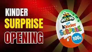 Opening Kinder Surprise Eggs (UK)