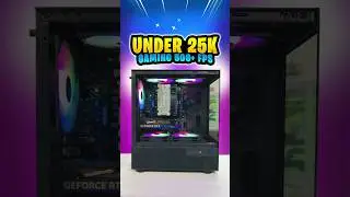 under 25k budget gaming pc build with GPU | rs 25000 gaming pc build in 2025 | pc build under 25000