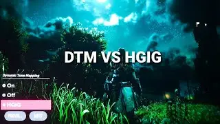 HORIZON ZERO DAWN Dynamic tone mapping VS HGIG HDR LG CX, C9, BX, B9