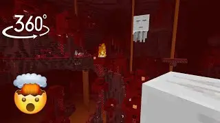 POV You and your friend are a GHAST and like to troll people. #minecraft #360 #360video