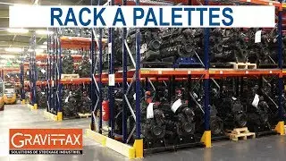 Rack à palettes et charges lourdes - Gravittax