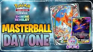 🔥 Charizard + Moltres are UNSTOPPABLE! 💥 | Masterball Day 1 Deck 🏆