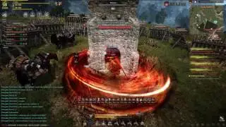Black Desert Online. 31.01.2017 Осада узла Ферма Тоскани. New Hunters vs какие то рандомы
