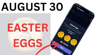 August 30 rocky rabbit Easter eggs today