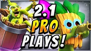 2.1 ELIXIR! CHEAPEST LOG BAIT DECK in CLASH ROYALE!