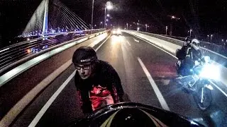 GoPro Street speed Skydive Inline skating Bridge Freestyle Belgrade Rollerblading Roleri Nino